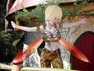 Pixie Like It Hard 3D Futanari-animatie door HyperComics3D