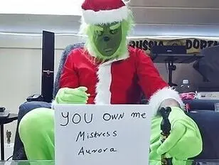 Mistress Aurora have a new sissy grinch marcel wende and expose ruin the sluts life for ever