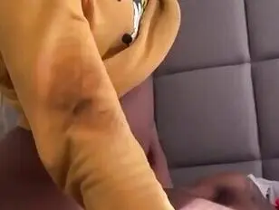 Ebony tranny fucks a tatted masked dude with a hard dick