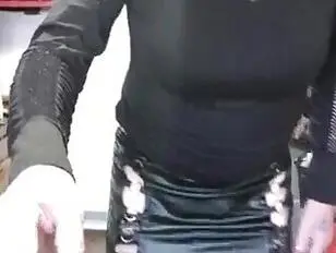 Gurl In A Very Short Skirt