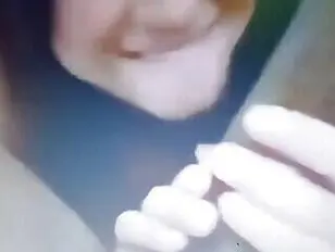 Strocking at a hot video I received on Instagram