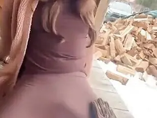 Taking Care Of His Wood