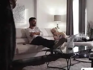 TS Emma enjoys giving dudes dick a blowjob