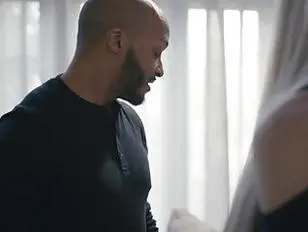 Horny TS wants to taste her black neighbor