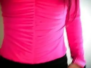 Black and pink close up